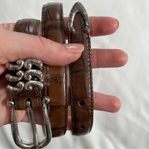 Brighton vintage leather belt